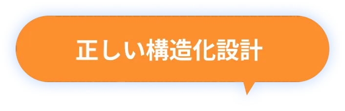 正しい構造化設計